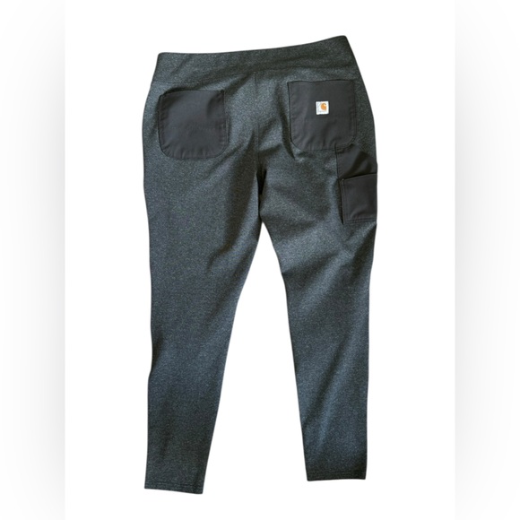 Carhartt Women's Force Stretch Utility Legging XL (16/18) Gray Black - Picture 4 of 6